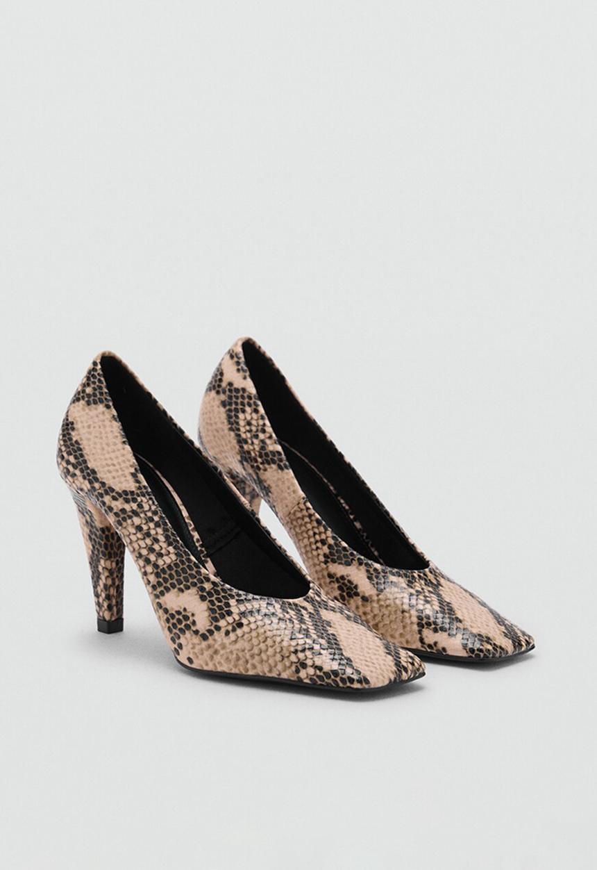 MANGO - Cuad heel - light beige