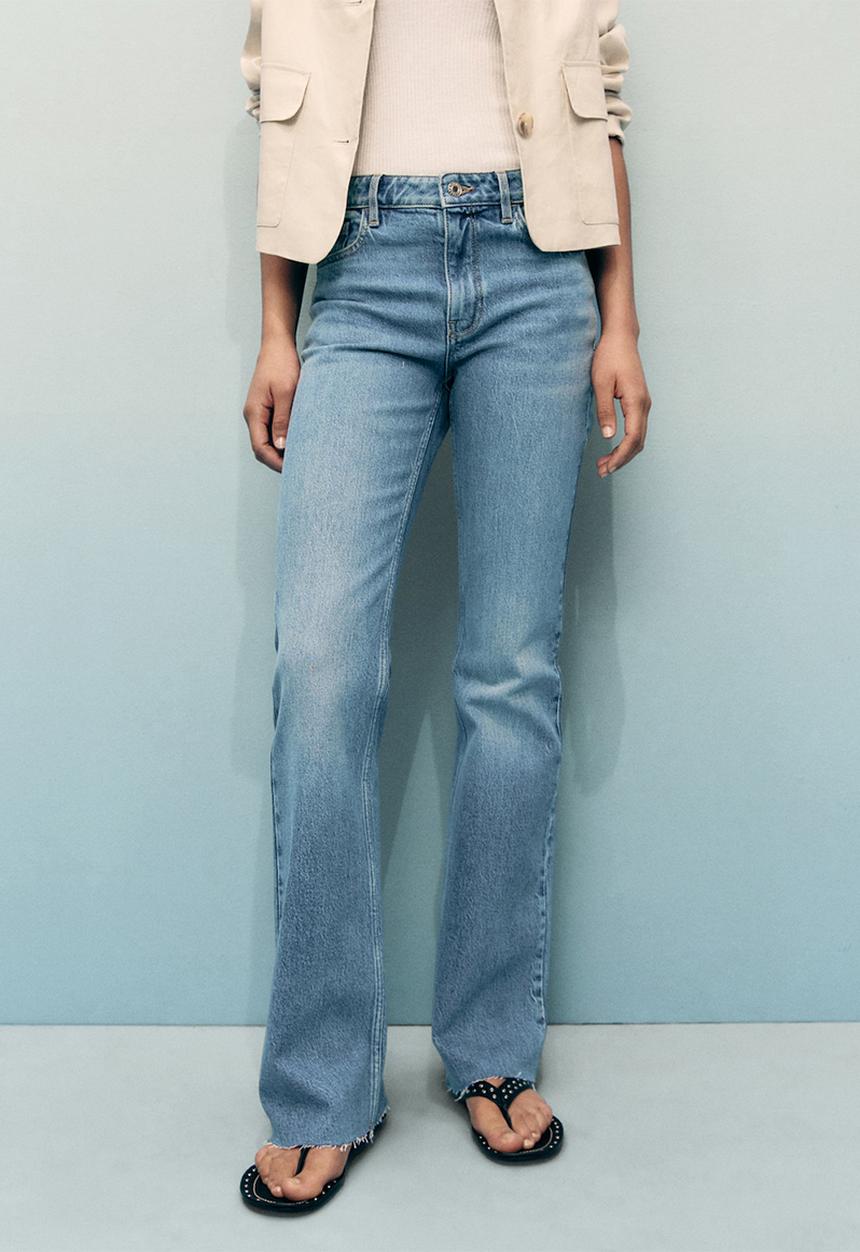 MANGO - Jeans jessie - open-blue