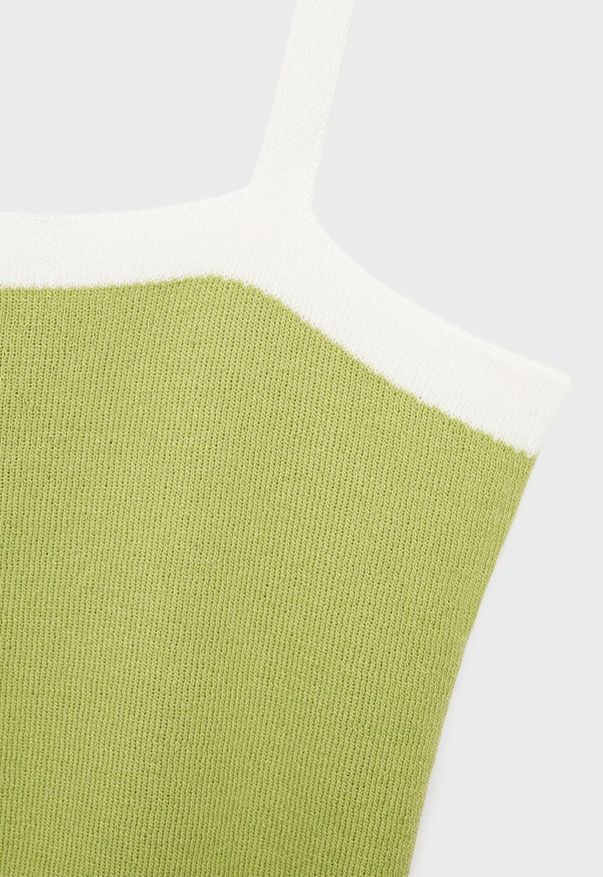 MANGO - Top moji - light/ pastel green