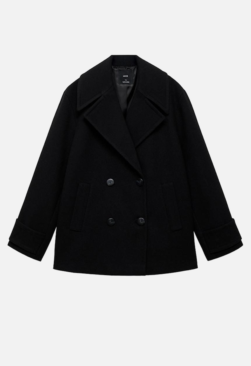 MANGO - Coat goya  - black