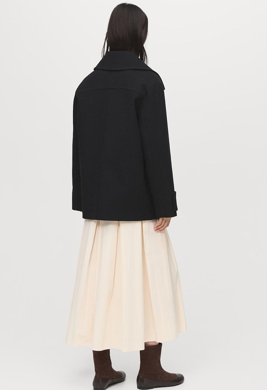 MANGO - Coat goya  - black