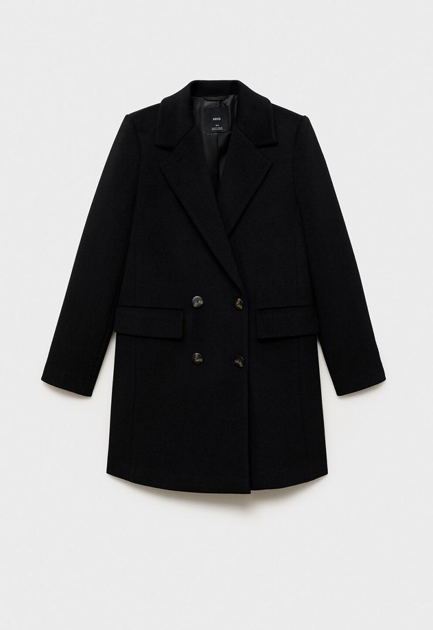 MANGO - Abrigo dali - black