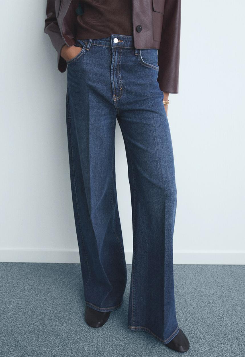 MANGO - Jeans elise - denim blue