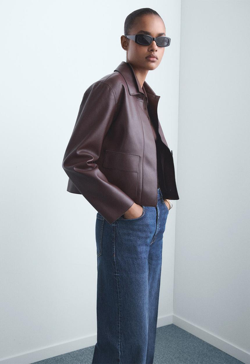 MANGO - Jeans elise - denim blue