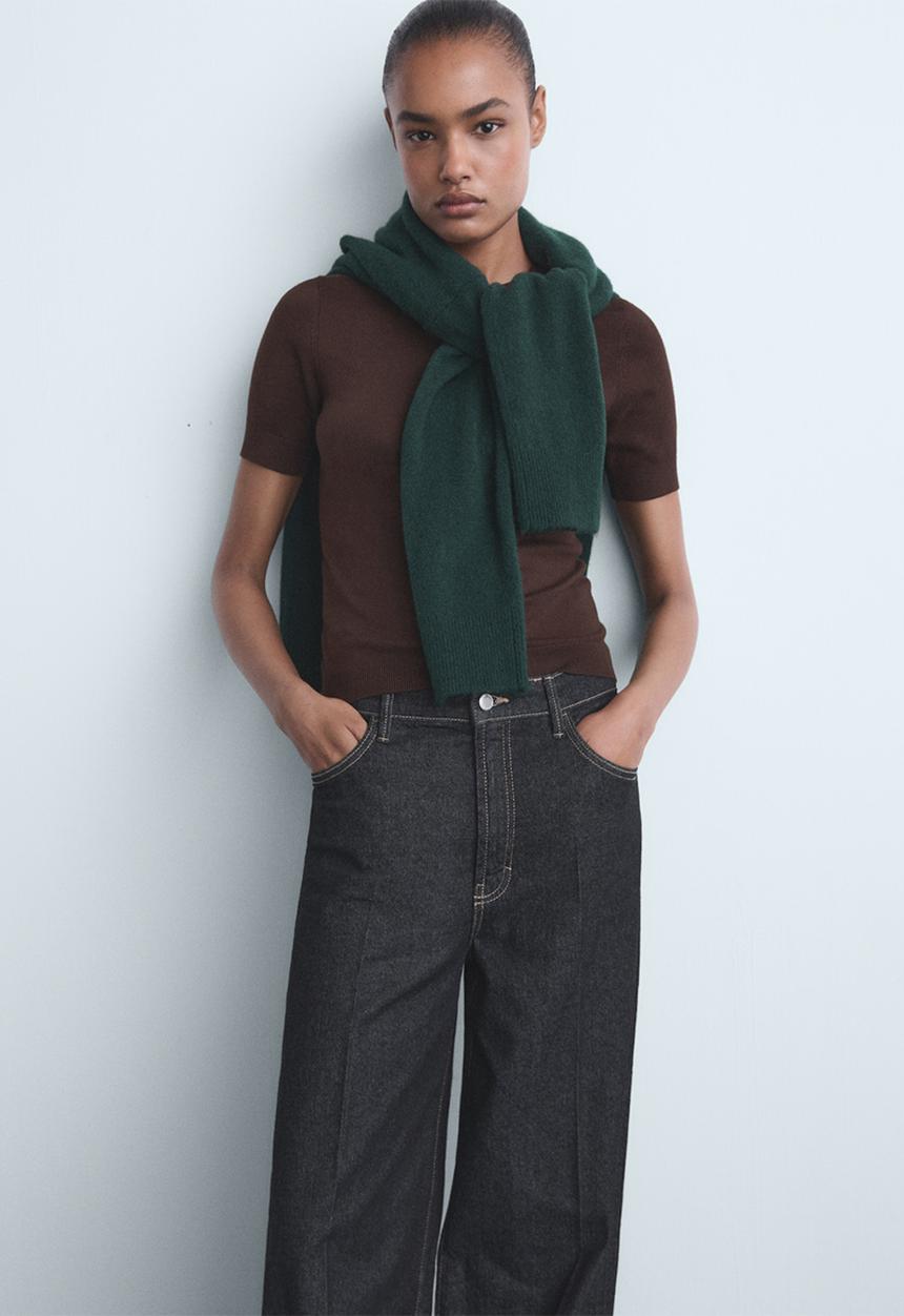 MANGO - Jeans Elise - Open Blue