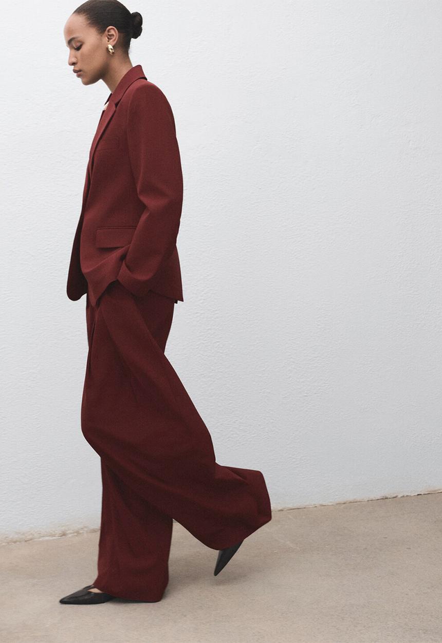 MANGO - Americana farah - red