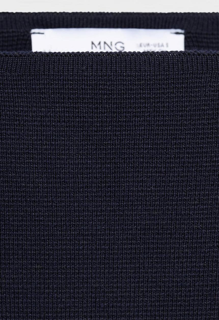 MANGO - Jersey soho - navy