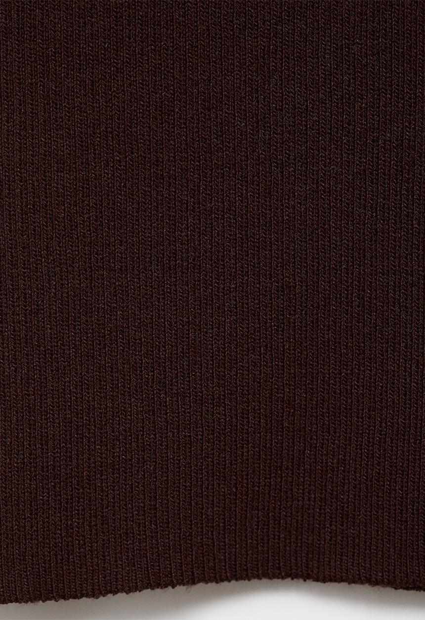 MANGO - Vest mateo -  brown