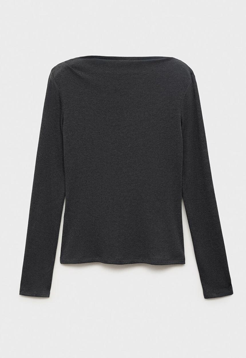 MANGO - Camiseta mercato-w - natural