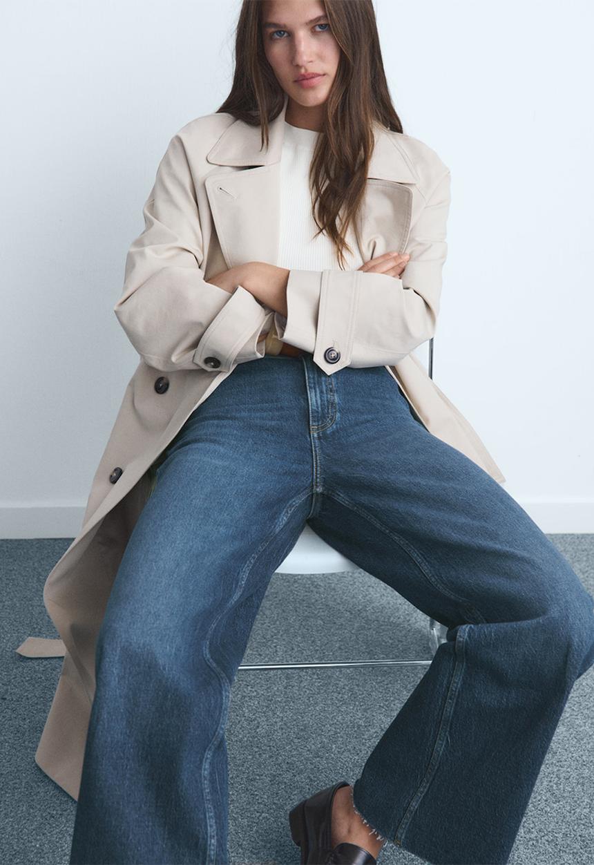 MANGO - Jeans catherin - denim blue