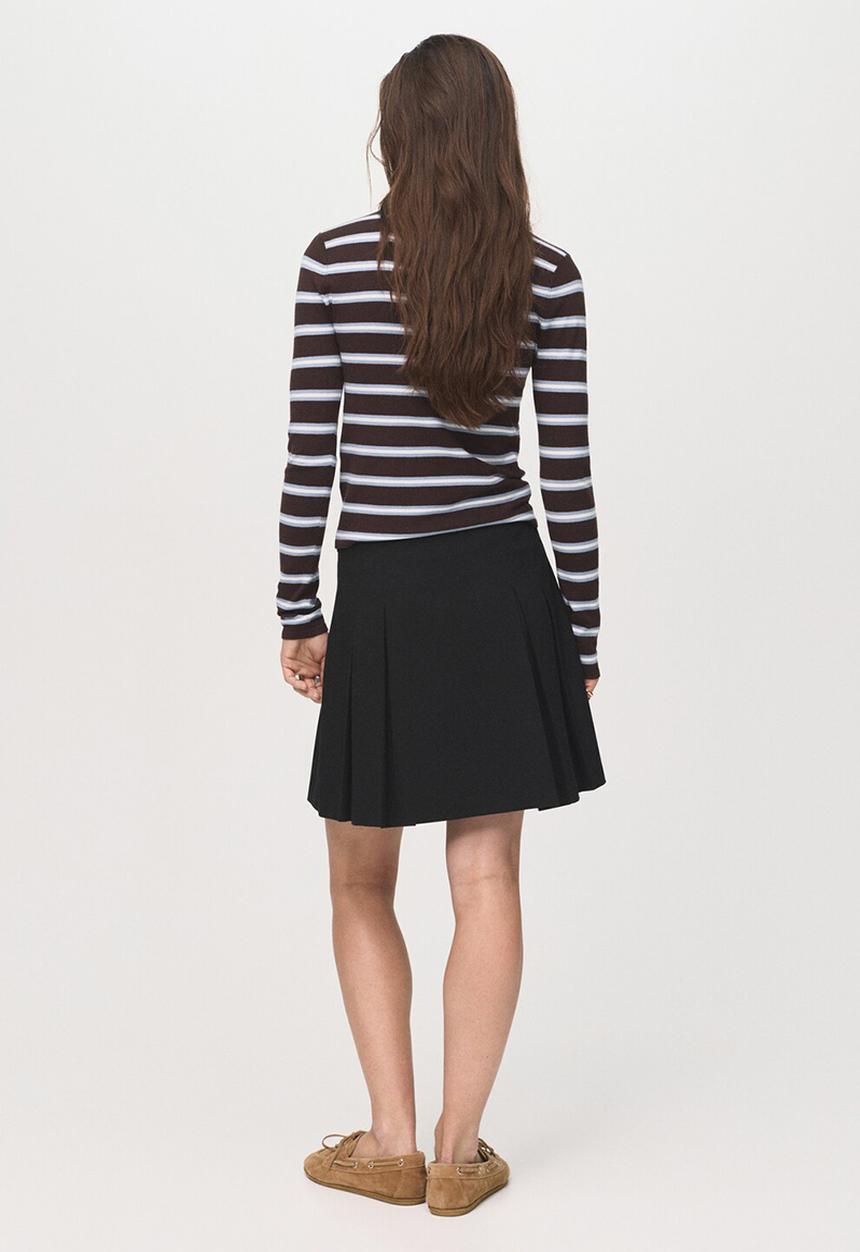 MANGO - Skirt grunge  -  black