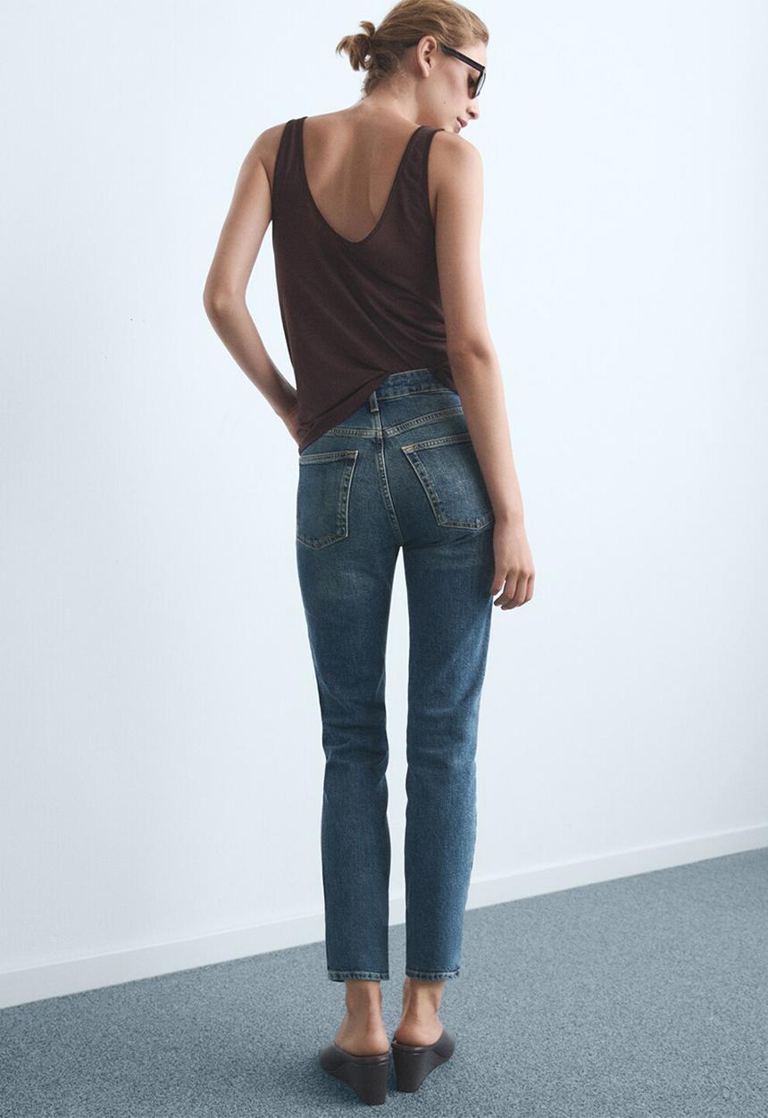 MANGO - Jeans claudia -  denim blue