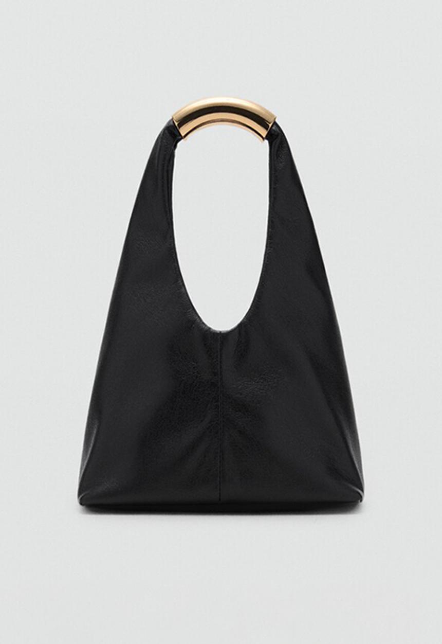 MANGO - Bolso M Bernard Handbag - Black