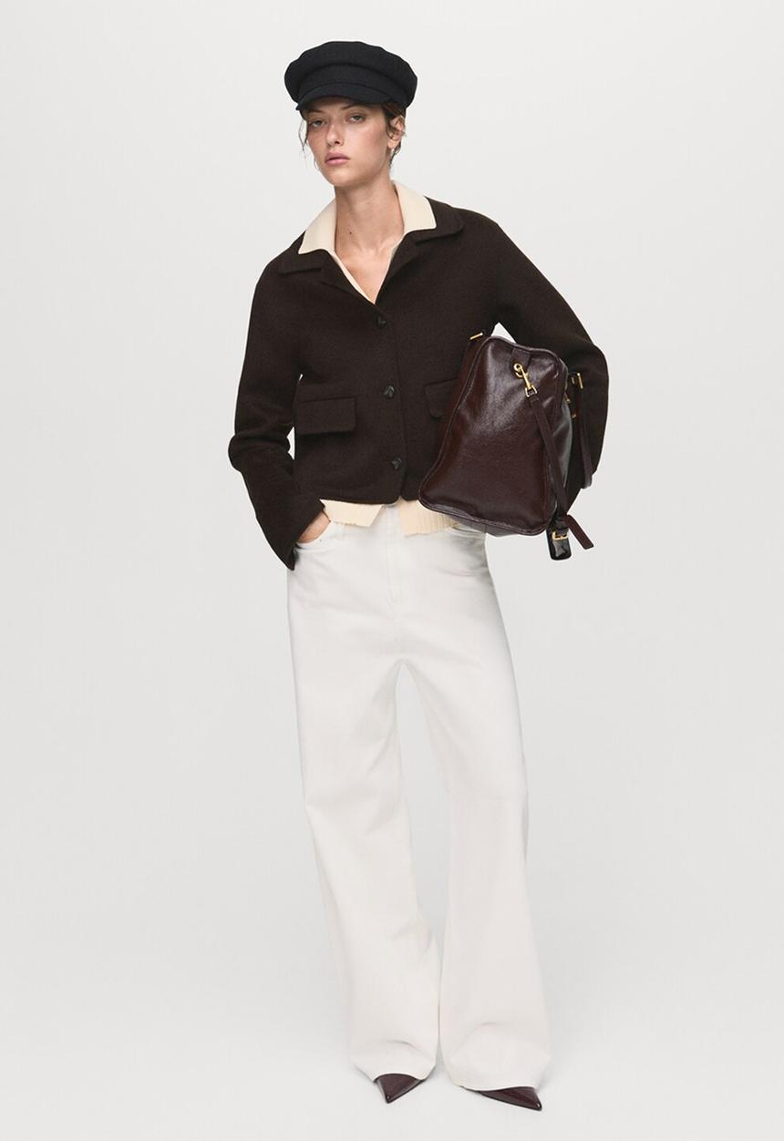 MANGO - Chaqueta candyx - medium brown