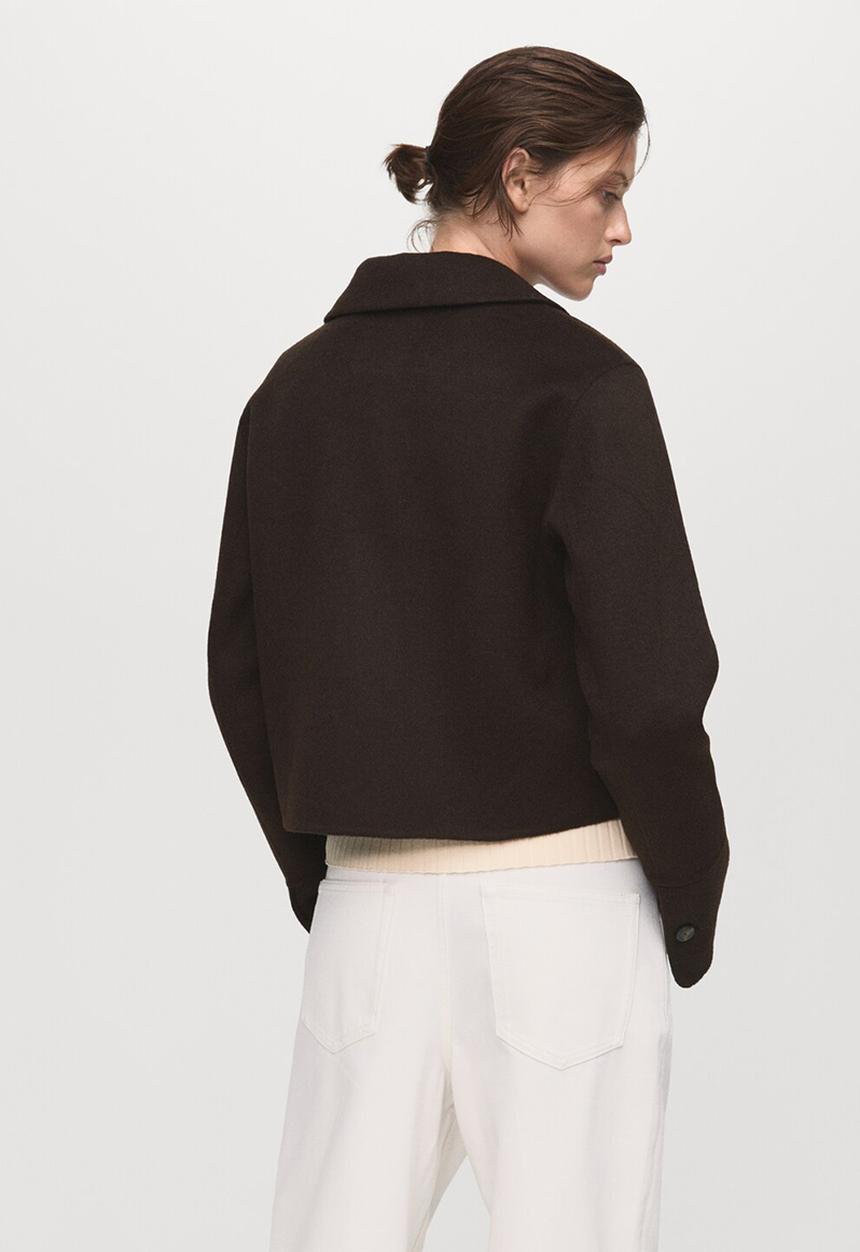 MANGO - Chaqueta candyx - medium brown