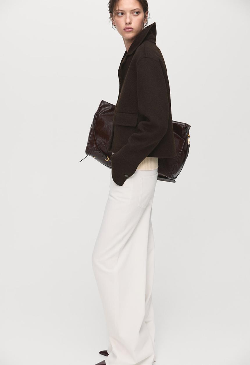 MANGO - Chaqueta candyx - medium brown