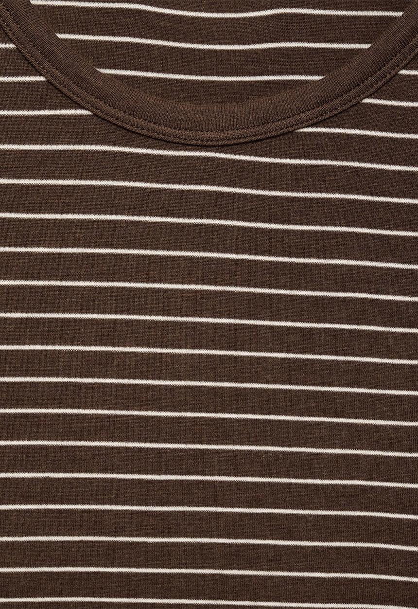 MANGO - T-shirt paul - brown