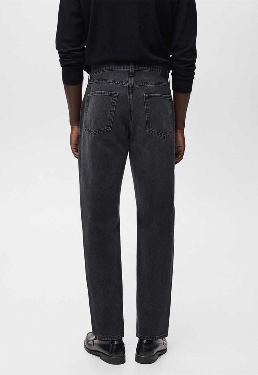 MANGO - Jeans Moby - Dark Denim Grey