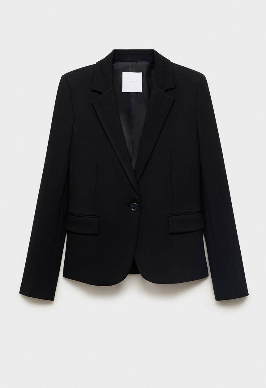 MANGO - Americana paloma - black