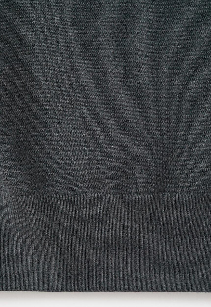 MANGO - Chaleco mateo - charcoal