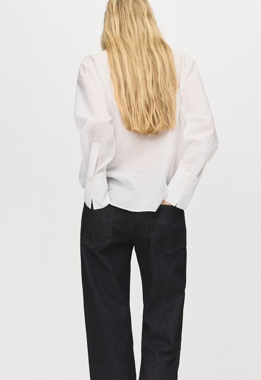 MANGO - Blouse cindy  - l ight beige