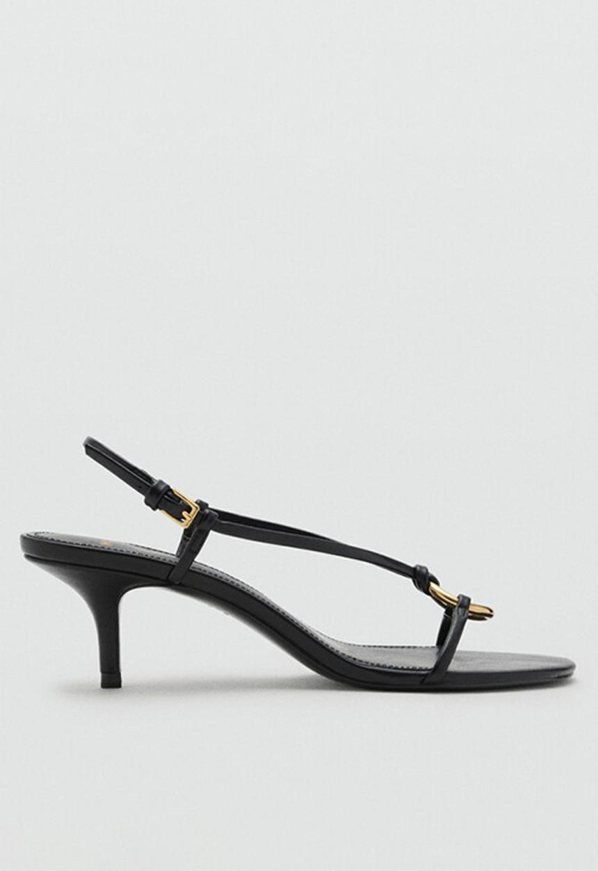 MANGO - Anilla heel - black