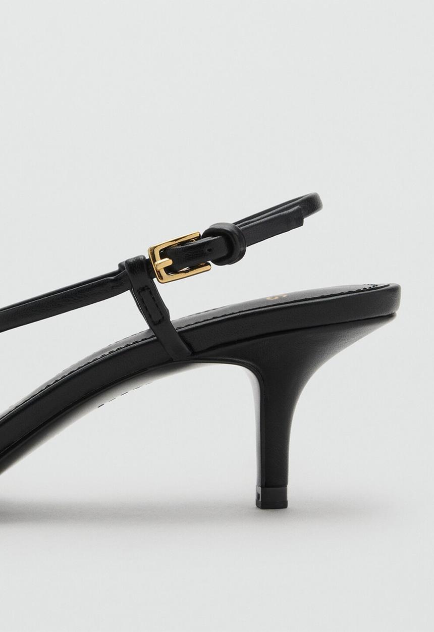 MANGO - Anilla heel - black