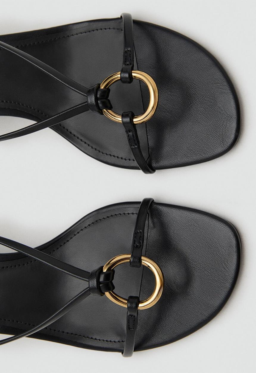 MANGO - Anilla heel - black