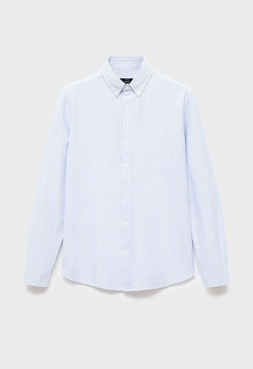 MANGO - Camisa Kodak - Sky Blue