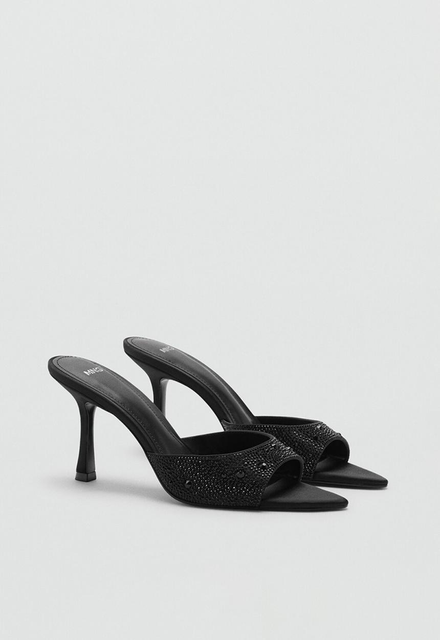 MANGO - Pepya heel - black