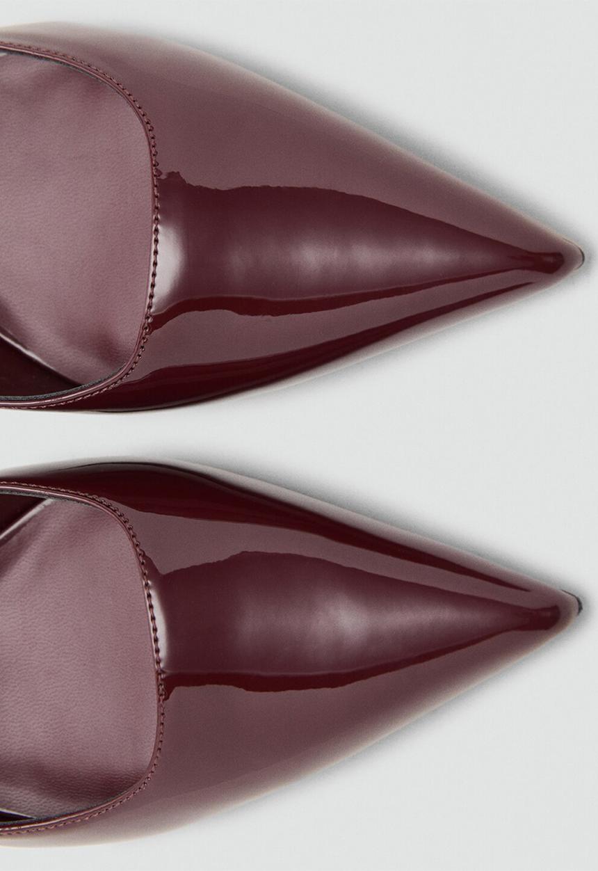 MANGO - Mona heel - dark red