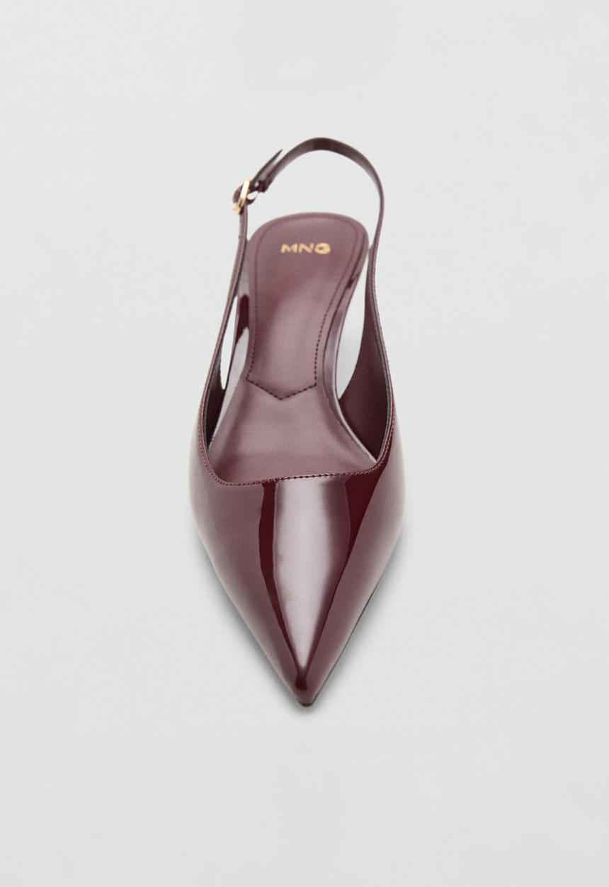 MANGO - Mona heel - dark red