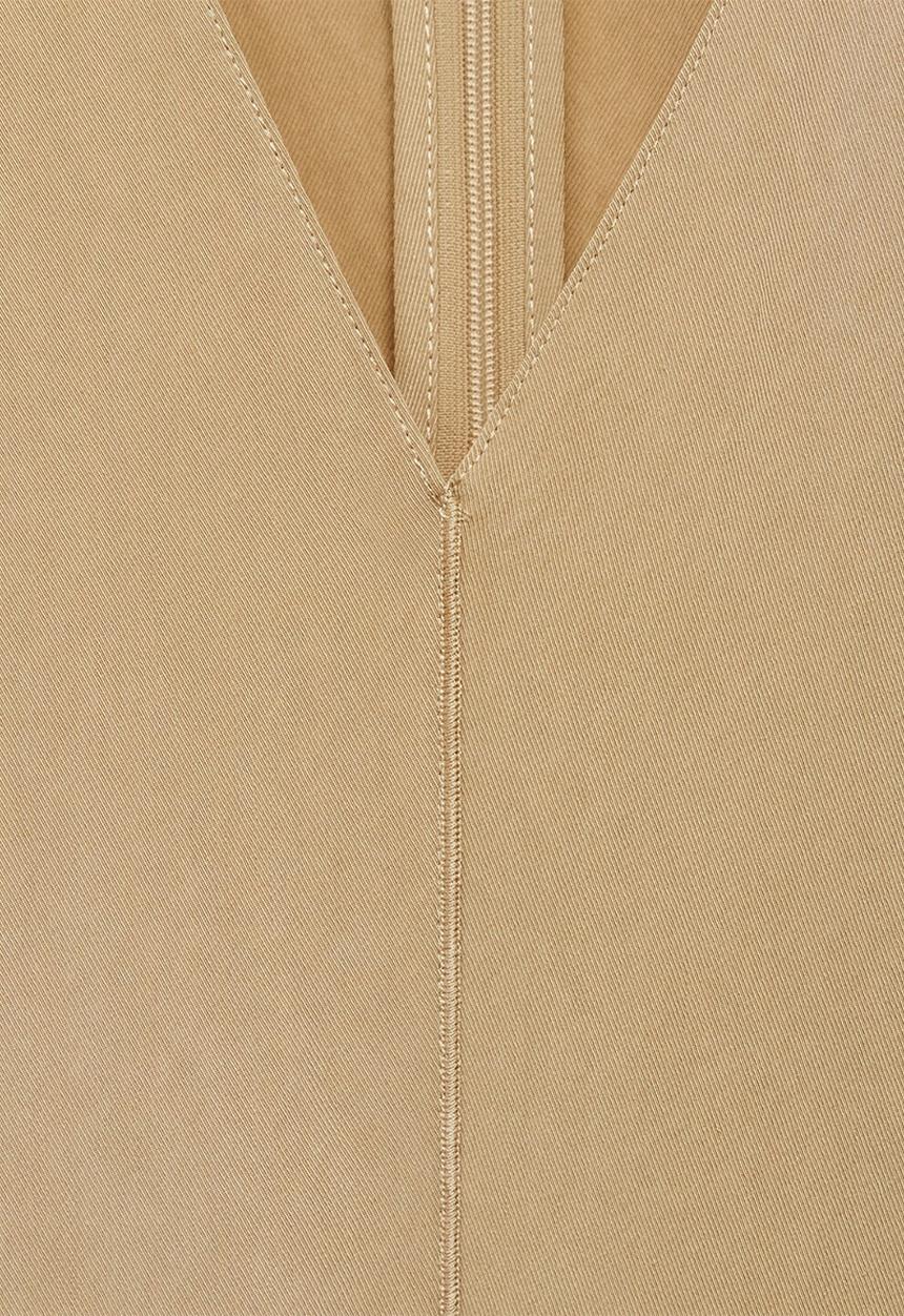 MANGO - Dress sprung - beige