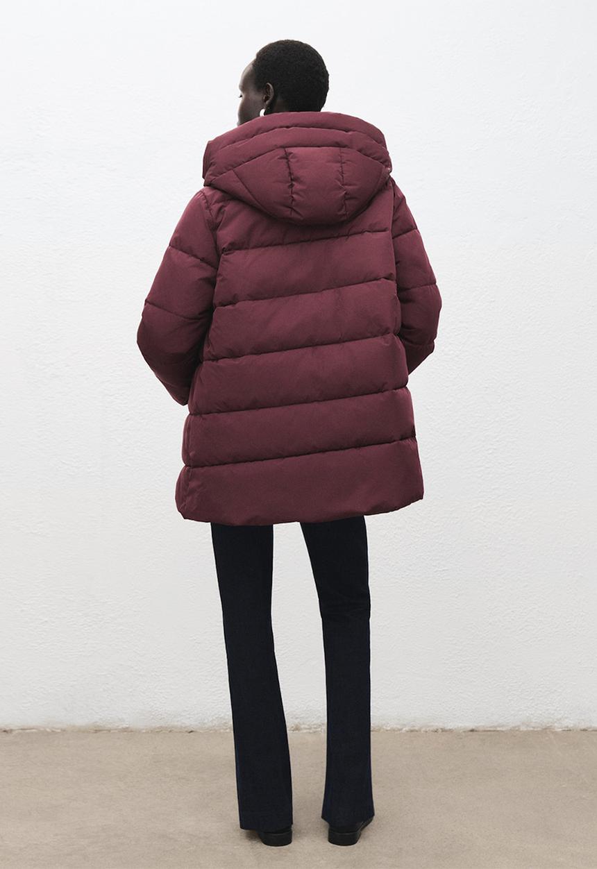 MANGO - Anorak tokyo - dark red