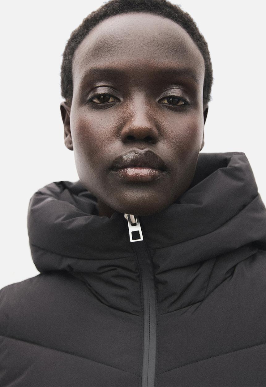 MANGO - Anorak tokyo - black