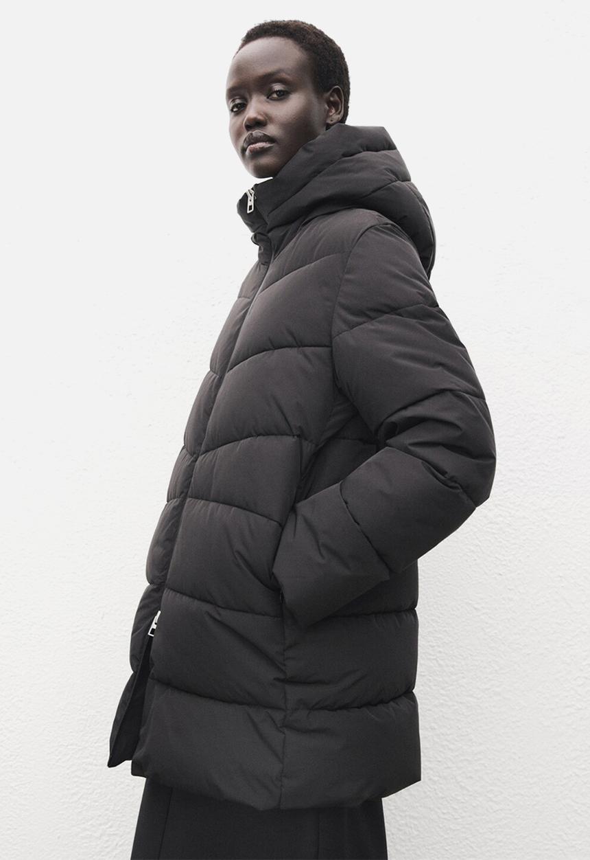 MANGO - Anorak tokyo - black