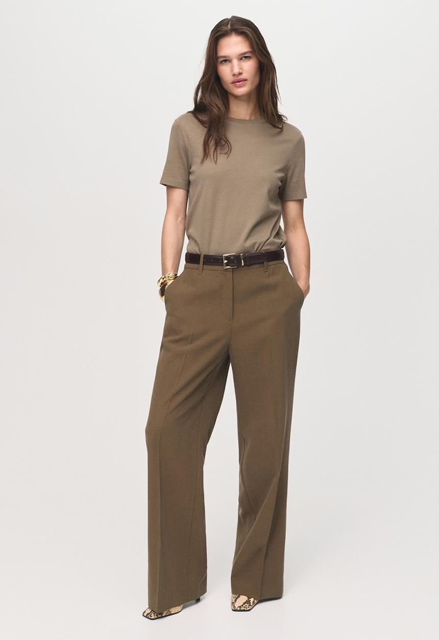 MANGO - Shirt rita -  light brown