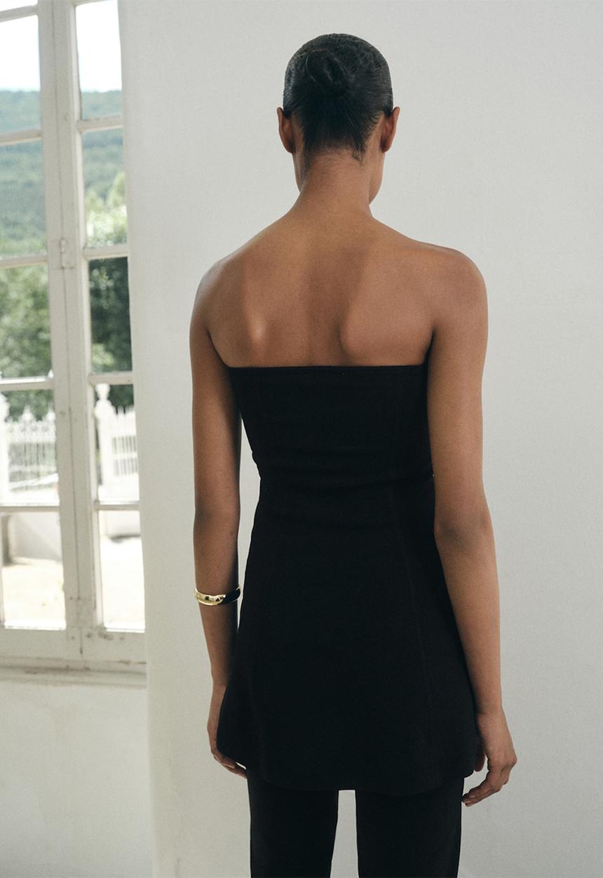 MANGO - Top cucu - black