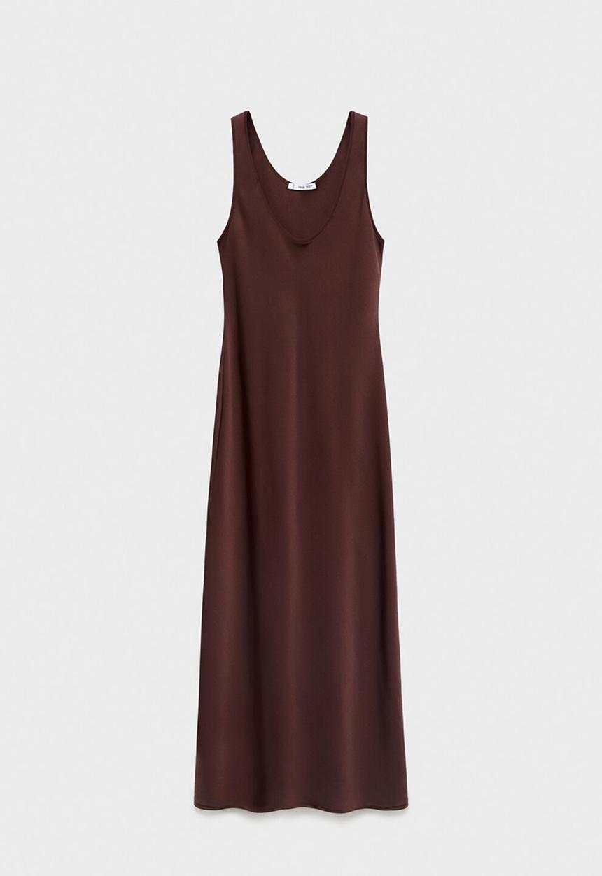MANGO - Dress luisa2 -  brown