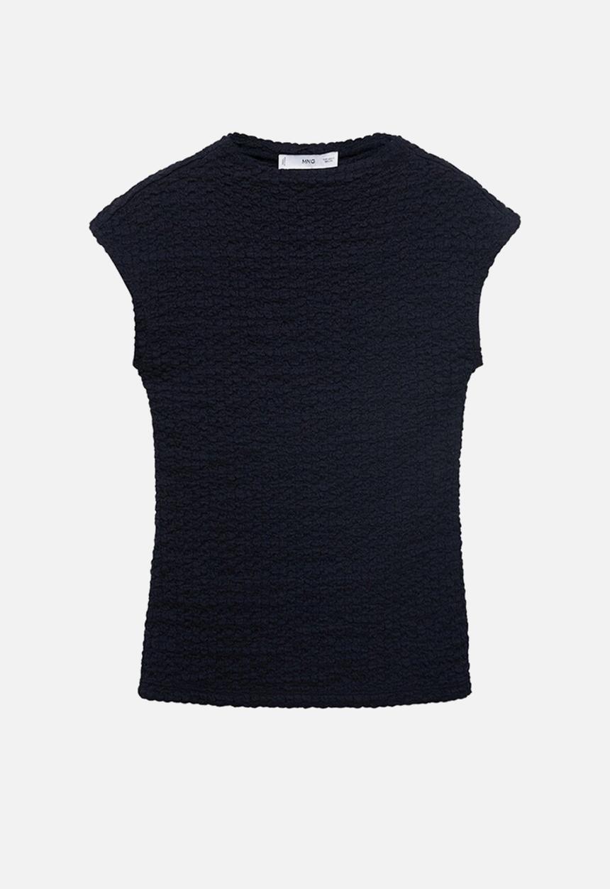 MANGO - Top turi - midnight navy