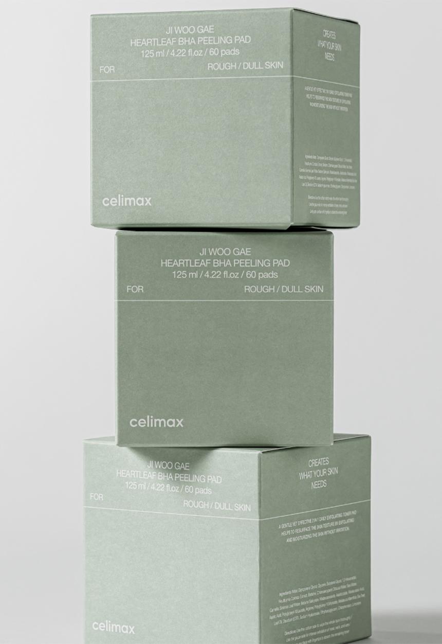 Celimax - Ji Woo Gae Heartleaf BHA Peeling Pad 125ml
