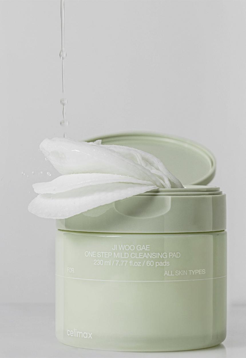 Celimax - Ji Woo Gae One Step Mild Cleansing Pad