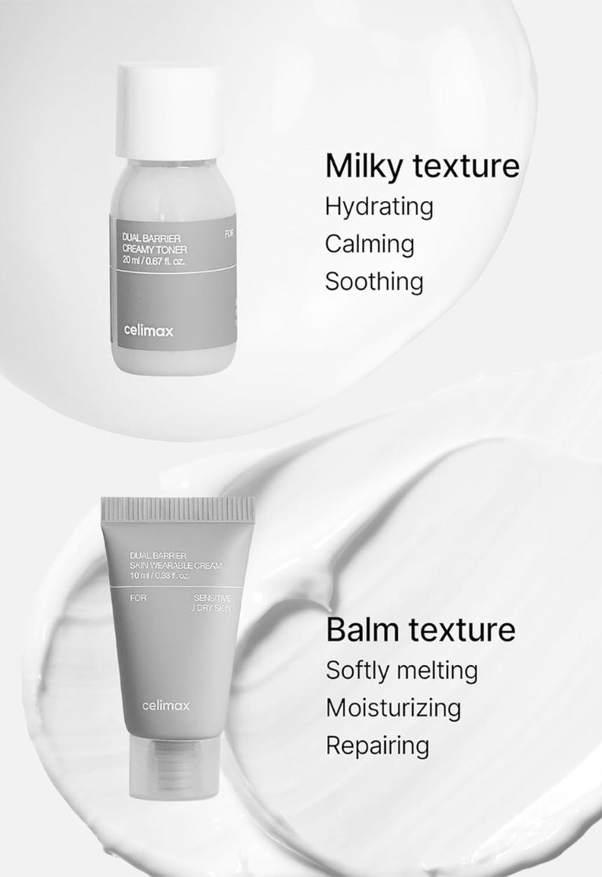 Celimax - Dual Barrier Trial Kit - Toner