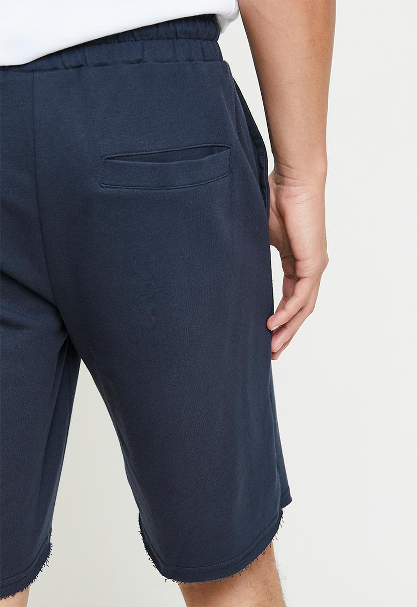 POLO - Dube pjc fleece short - navy