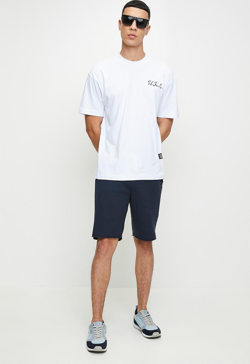 POLO - Dube pjc fleece short - navy