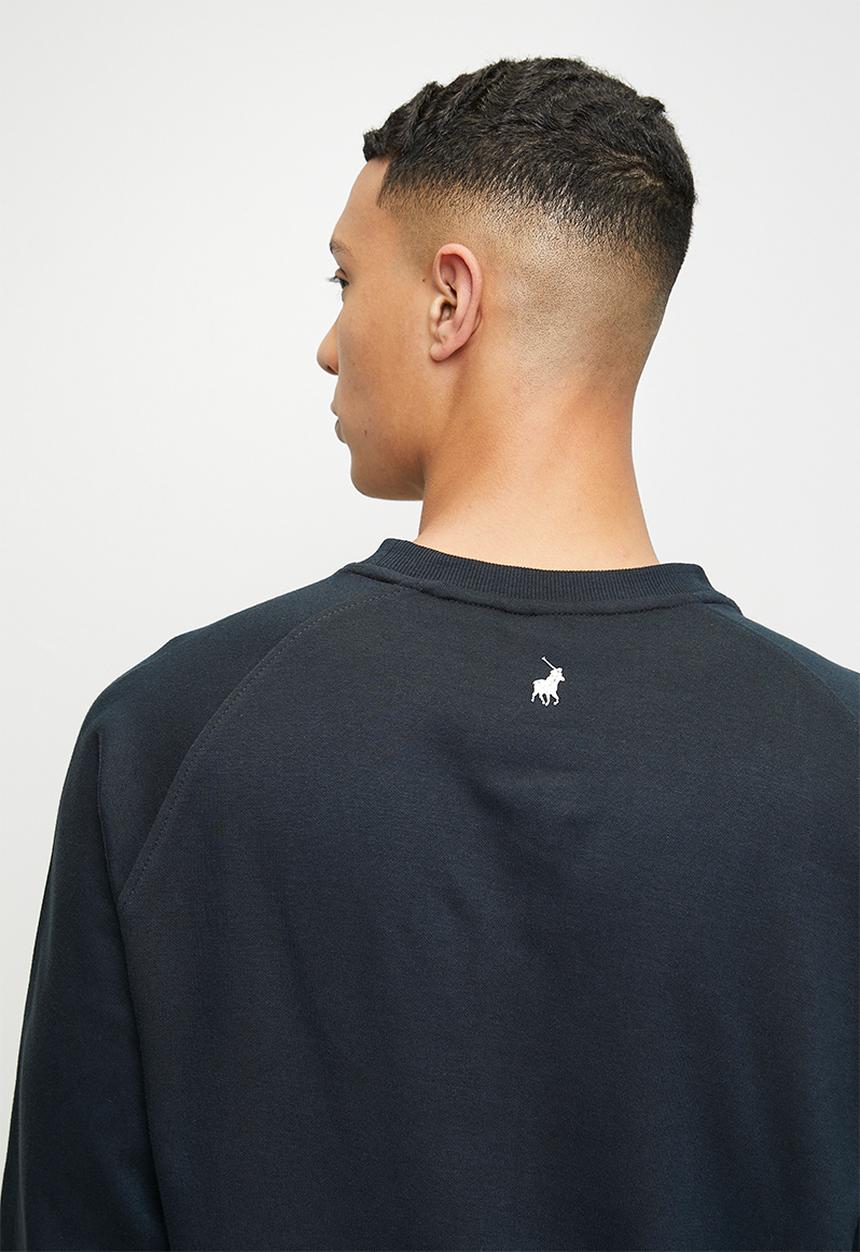 POLO - Thomas  sport ls sweat top - navy