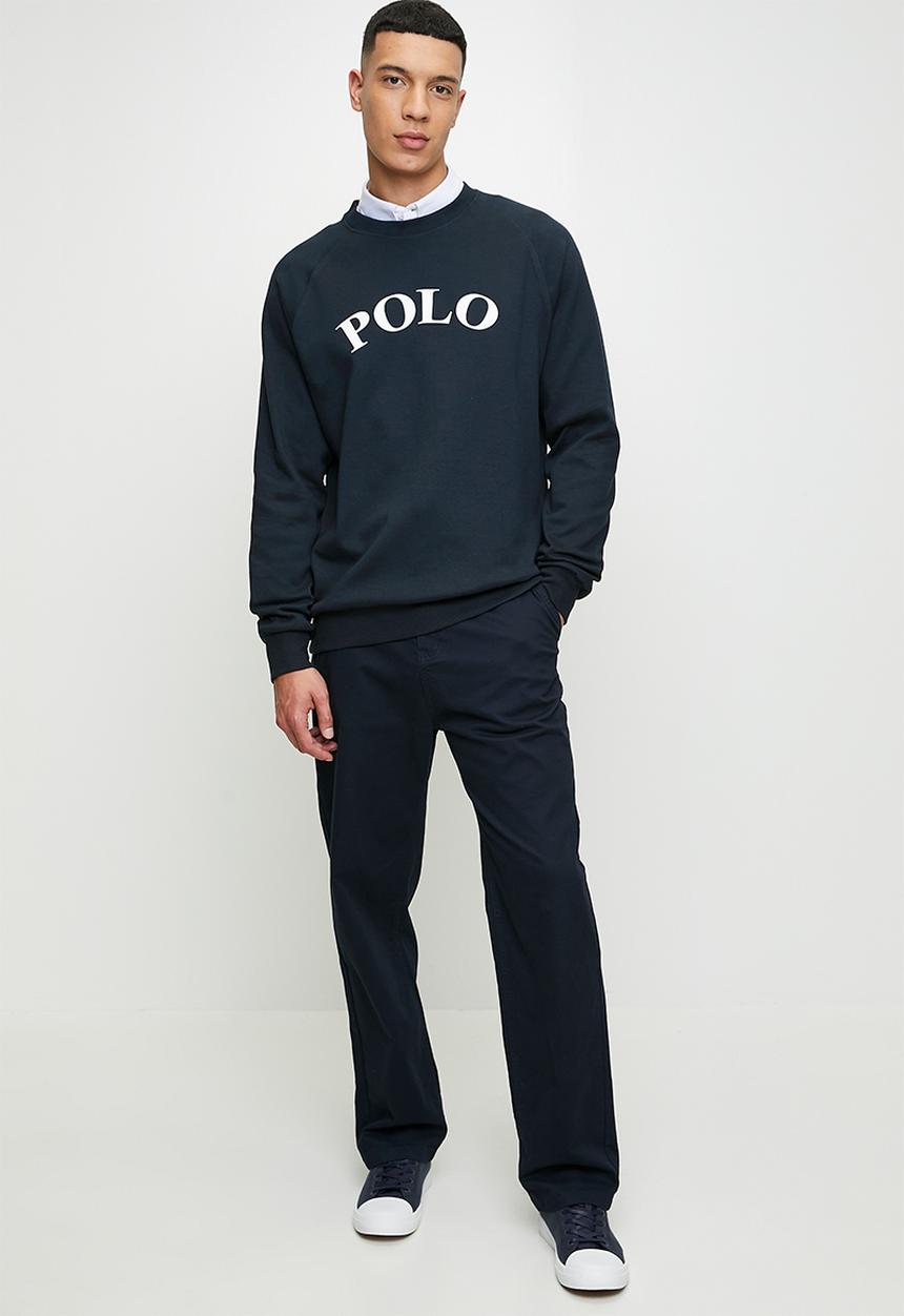 POLO - Thomas  sport ls sweat top - navy