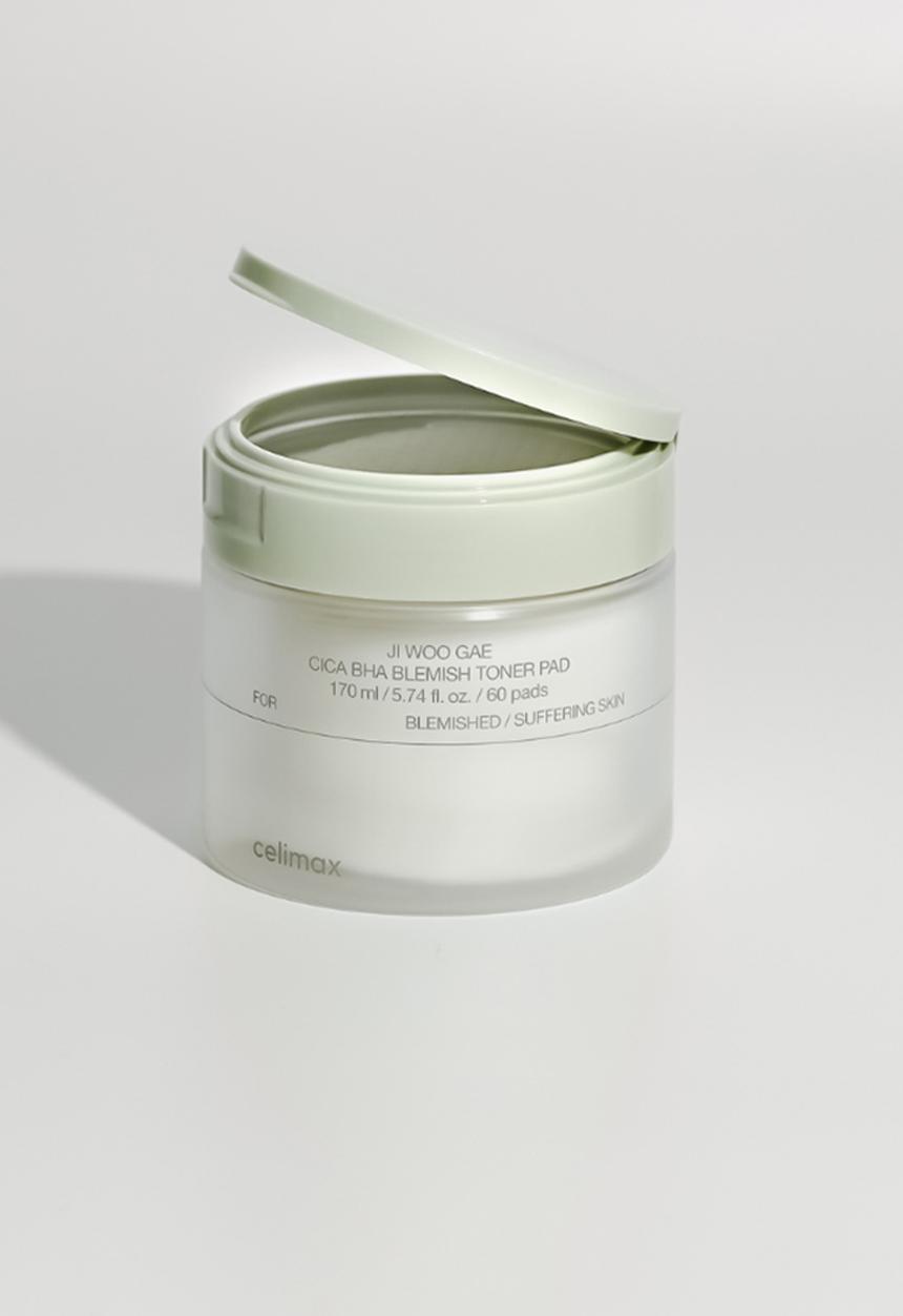 Celimax - Ji Woo Gae Cica BHA Blemish Toner Pad