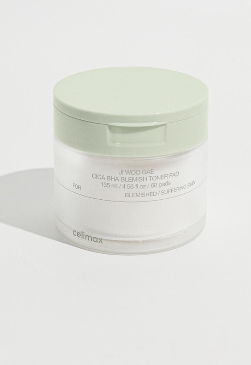 Celimax - Ji Woo Gae Cica BHA Blemish Toner Pad
