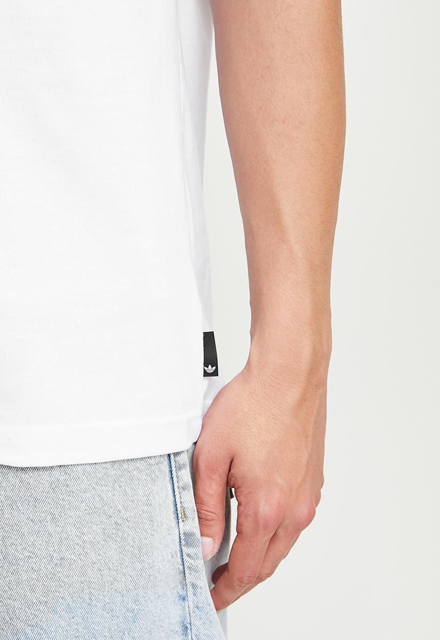 adidas Originals - Tartan 1 Tee - white